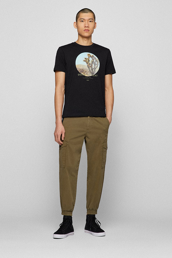 ΜΠΛΟΥΖΑ BOSS - 002 ΜΑΥΡΟ